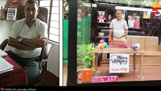 miniature birthday model || siddharth poojary jansale