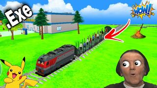 New train update in dude theft wars ???? || funny dude theft wars .Exe ????????