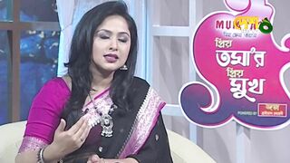 দেয়ালে পিঠ ঠেকে না গেলে মেয়েরা সংসার ভাঙেনা | Nadia Ahmed | Celebrity Talk Show | Desh TV