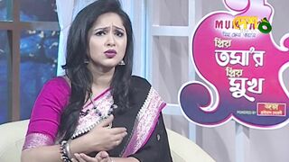 দেয়ালে পিঠ ঠেকে না গেলে মেয়েরা সংসার ভাঙেনা | Nadia Ahmed | Celebrity Talk Show | Desh TV