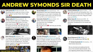 Cricketers Reaction On Andrew Symonds Death | Andrew Symonds Death | Symonds | Celebrity Reaction