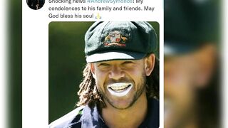 Cricketers Reaction On Andrew Symonds Death | Andrew Symonds Death | Symonds | Celebrity Reaction