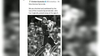 Cricketers Reaction On Andrew Symonds Death | Andrew Symonds Death | Symonds | Celebrity Reaction