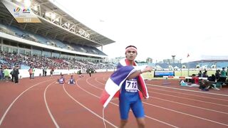 Thailand’s Joshua Atkinson comes from nowhere to win Men’s 400m Gold! | Athletics | SEA Games 2021