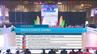 Wilbert Aunzo & Pearl Marie Caneda | Samba - Philippines - SEA Games 31 Vietnam 2022