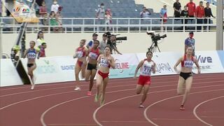 Vietnam’s Nguyễn Thị Huyền wins her 4th straight Women’s 400m SEA Games Gold | Athletics