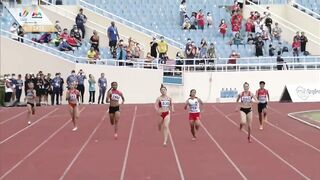 Vietnam’s Nguyễn Thị Huyền wins her 4th straight Women’s 400m SEA Games Gold | Athletics