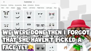 My *GRANDMOTHER* makes my AVATAR (roblox)????❤️