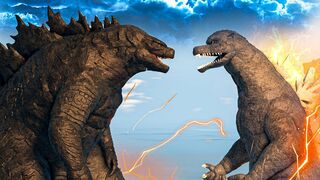 Godzilla 2021 Vs Final Wars Godzilla Epic War! | Kaiju Universe Roblox