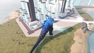 Godzilla 2021 Vs Final Wars Godzilla Epic War! | Kaiju Universe Roblox