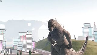 Final Wars Godzilla Old Vs New Rework | Kaiju Universe Roblox