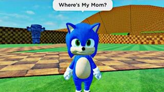 *This Is The Most Realistic Baby Sonic*????(Roblox)