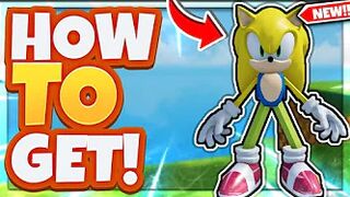 How To Get The *NOOB SONIC* In Roblox Find The Sonic Morphs!