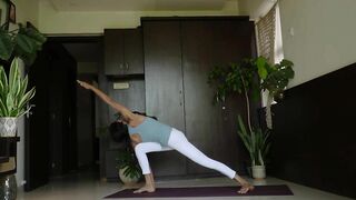 Utthita Parsvakonasana || Ashtanga Yoga || 3rd posture of Standing Sequence