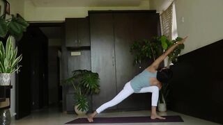 Utthita Parsvakonasana || Ashtanga Yoga || 3rd posture of Standing Sequence