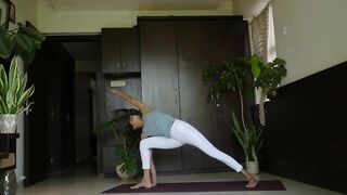 Utthita Parsvakonasana || Ashtanga Yoga || 3rd posture of Standing Sequence