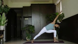 Utthita Parsvakonasana || Ashtanga Yoga || 3rd posture of Standing Sequence