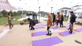 CONTENIDO EXCLUSIVO - Una clase de yoga cambió la estadía de los famosos en "El Hotel.."