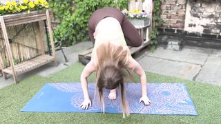 Contortion stretching routine | Flexibility Gymnastics training |Yoga #contortion #yoga