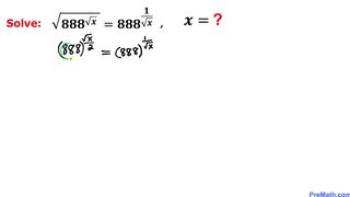 Mathematical Challenge| Learn how to Solve Exponential Radical Equation | Math Olympiad Training