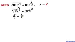 Mathematical Challenge| Learn how to Solve Exponential Radical Equation | Math Olympiad Training