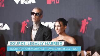 Kourtney Kardashian and Travis Barker Are Legally Married | PEOPLE