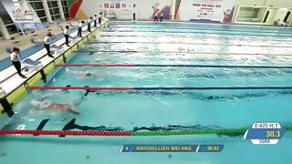 Maximillian Ang clocks new SEA Games record in men's 200m breaststroke win