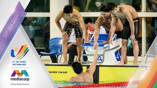 Highlights - Men's 4x100m Medley Relay Final | Swimming | SEA Games 2021