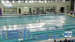 Highlights - Men's 4x100m Medley Relay Final | Swimming | SEA Games 2021