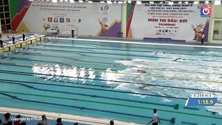 SEA GAMES 31 | Trần Hưng Nguyên BỨT TOP NHƯ CHIẾN THẦN để giành vàng bơi lội 200m ngửa nam