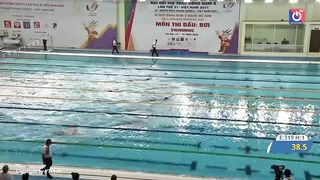 SEA GAMES 31 | Trần Hưng Nguyên BỨT TOP NHƯ CHIẾN THẦN để giành vàng bơi lội 200m ngửa nam