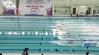 Highlights - Women's 200m Backstroke Final | Swimming | SEA Games 2021