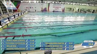 Highlights - Women's 200m Backstroke Final | Swimming | SEA Games 2021