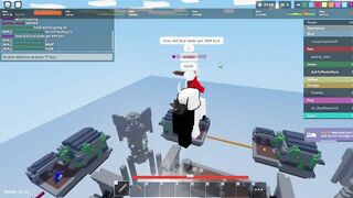 Weird Spawn Area Glitch (Roblox Bedwars)