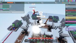 Weird Spawn Area Glitch (Roblox Bedwars)