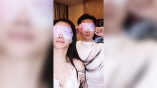 •115~ASMR SKINCARE -❤️  Chinese couple satisfying asmr skincare/makeup routine | Tiktok Compilation????