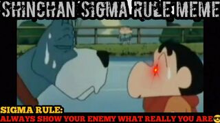 Shinchan sigma rule meme | Shinchan sigma rule meme compilation | Shinchan sigma rule