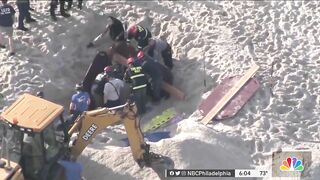 Teen Dies After Sand Collapses on Him and Sister at Beach in Toms River