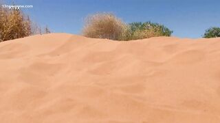 Sand hole at New Jersey beach collapses on siblings