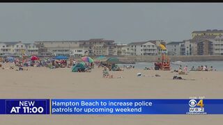 Police increasing Hampton Beach patrols after nearly 30 arrests