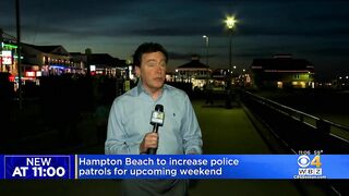 Police increasing Hampton Beach patrols after nearly 30 arrests