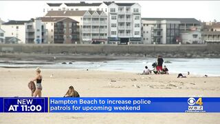 Police increasing Hampton Beach patrols after nearly 30 arrests