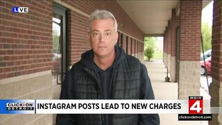 Instagram posts lead to new charges for Detroit man