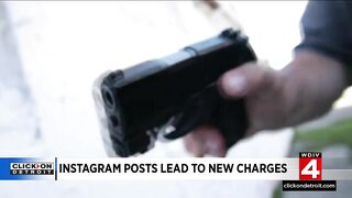 Instagram posts lead to new charges for Detroit man