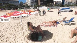 ????????Rio de Janeiro İPANEMA Beach Best Travel BRAZİL (4K)