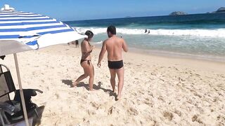 ????????Rio de Janeiro İPANEMA Beach Best Travel BRAZİL (4K)