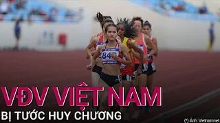 Chạy 10.000m nữ tại SEA Games 31: Lò Thị Thanh bị tước huy chương vì... đi sai giày | VTC Now