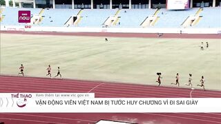 Chạy 10.000m nữ tại SEA Games 31: Lò Thị Thanh bị tước huy chương vì... đi sai giày | VTC Now