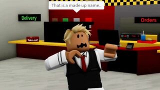 When you lie about your name (meme) ROBLOX