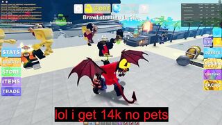 I helped Fans with Overpowered Glitch pets in Muscle Legends | Roblox